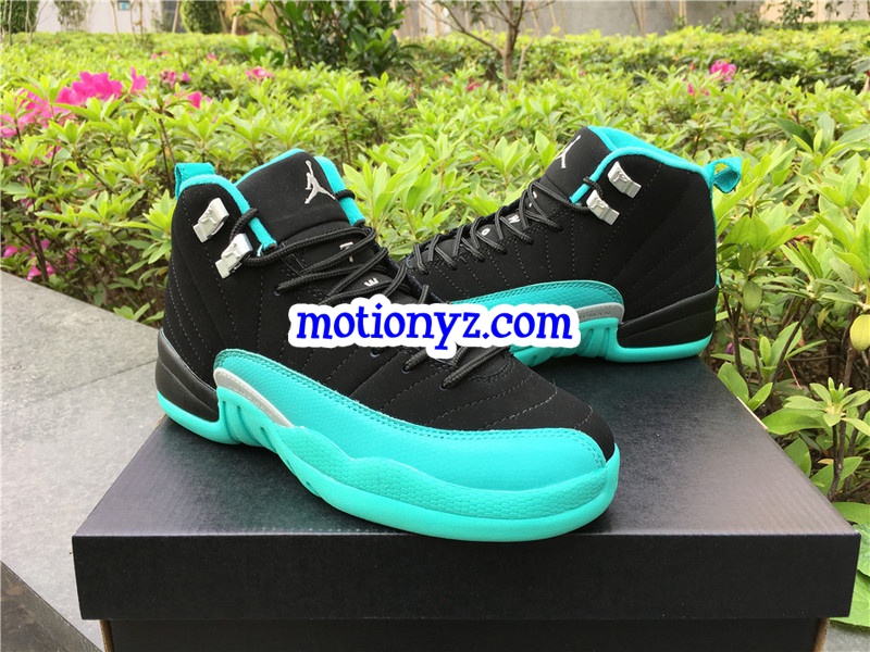 Authentic Air Jordan 12 Hyper Jade GS